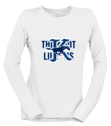 Kingwood Mustangs They Not Like Us #2 Women's LS T-Shirt