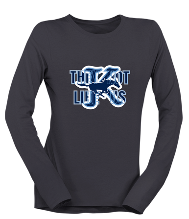 Kingwood Mustangs They Not Like Us #2 Women's Premium LS T-Shirt