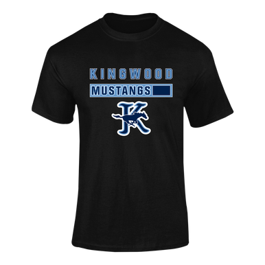 Kingwood Mustangs Mascot #7 Men's SS T-Shirt