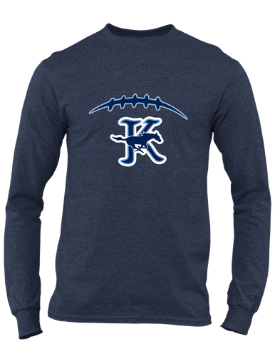 Kingwood Mustangs Football #2 Men's Premium LS T-Shirt