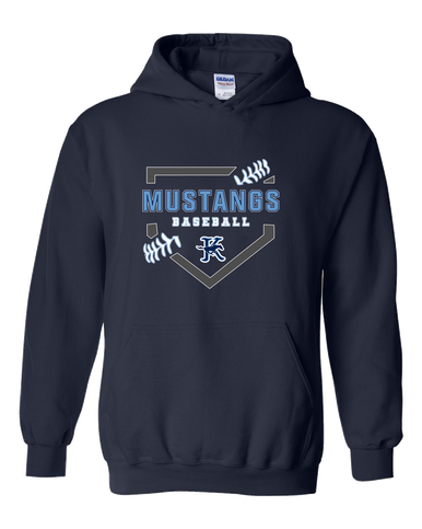 Kingwood Mustangs Baseball #2 Men's Hoodie