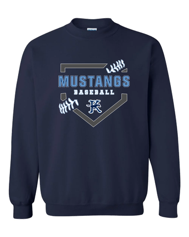 Kingwood Mustangs Baseball #2 Men's Sweatshirt