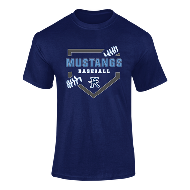 Kingwood Mustangs Baseball #2 Men's SS T-Shirt