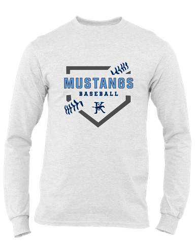 Kingwood Mustangs Baseball #2 Men's Premium LS T-Shirt