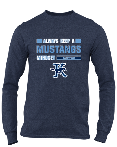 Kingwood Mustangs Mindset Men's Premium LS T-Shirt