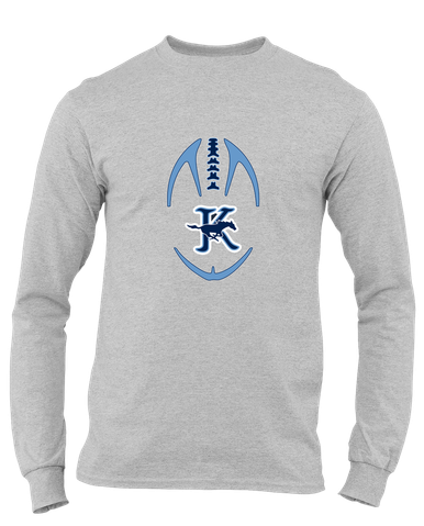 Kingwood Mustangs Football #4 Men's Premium LS T-Shirt