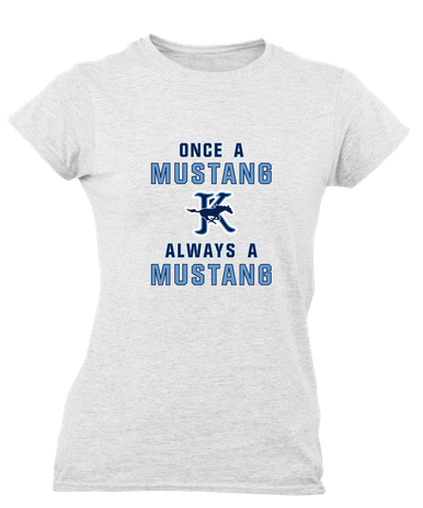Kingwood Mustangs Once A Women's Premium SS T-Shirt
