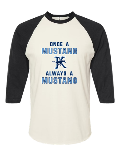 Kingwood Mustangs Once A Women's Baseball T-Shirt
