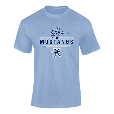 Kingwood Mustangs Band # 3 Men's SS T-Shirt