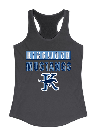 Kingwood Mustangs Mascot #9 Women's Tank Top