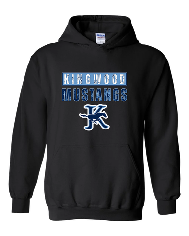 Kingwood Mustangs Mascot #9 Men's Hoodie
