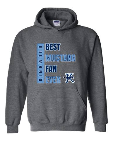 Kingwood Mustangs Best Mustang Fan Men's Hoodie