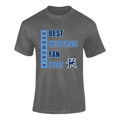 Kingwood Mustangs Best Mustang Fan Men's SS T-Shirt