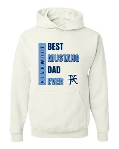 Kingwood Mustangs Best Mustang Dad Men's Premium Hoodie