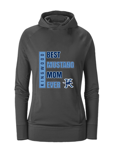 Kingwood Mustangs Best Mustang Mom Women's Hoodie