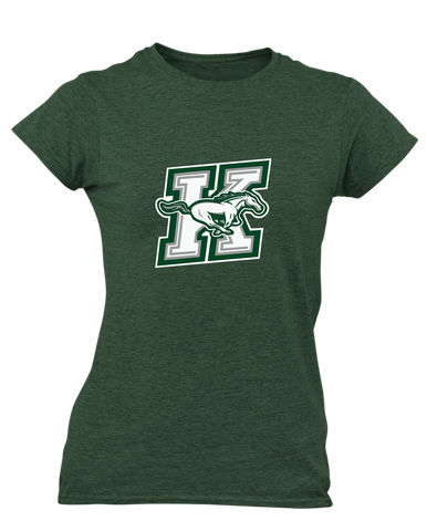 Richard King Mustangs Mascot #1 Women's SS T-Shirt