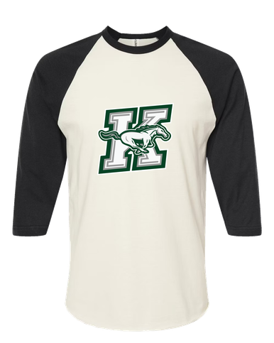 Richard King Mustangs Mascot #1 Men's Baseball T-Shirt