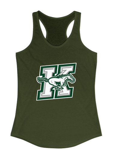 Richard King Mustangs Mascot #1 Women's Tank Top