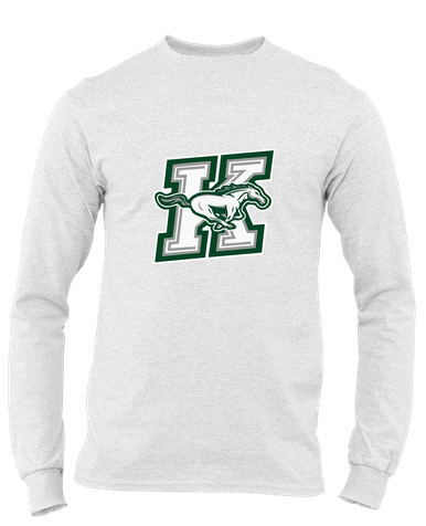 Richard King Mustangs Mascot #1 Men's Premium LS T-Shirt