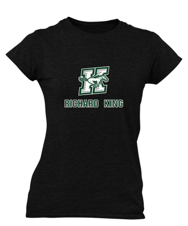 Richard King Mustangs Mascot #2 Women's SS T-Shirt