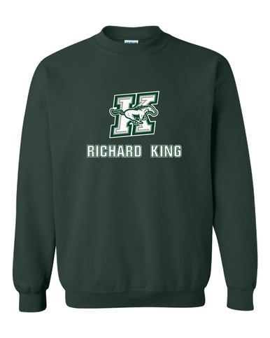 Richard King Mustangs Mascot #2 Men's Sweatshirt