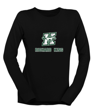 Richard King Mustangs Mascot #2 Women's Premium LS T-Shirt