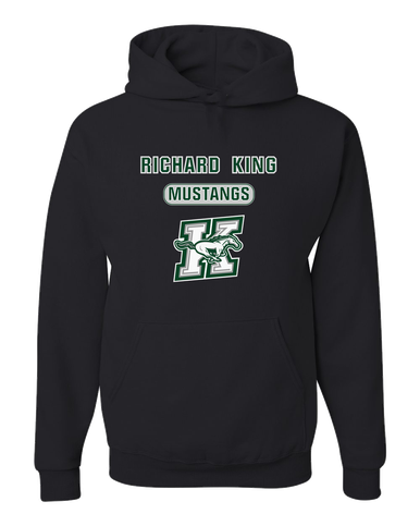Richard King Mustangs Mascot #3 Men's Premium Hoodie