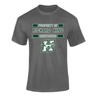 Richard King Mustangs Property Of Men's Premium SS T-Shirt
