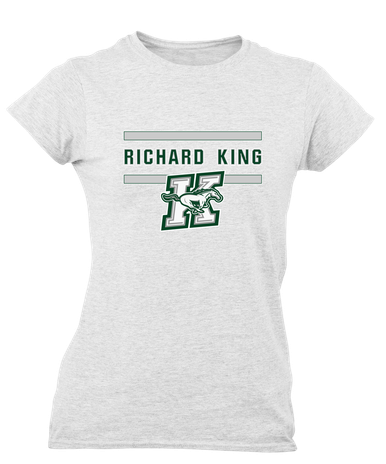 Richard King Mustangs Mascot #4 Women's SS T-Shirt