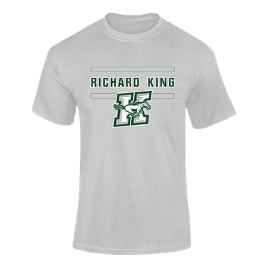 Richard King Mustangs Mascot #4 Men's SS T-Shirt