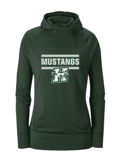 Richard King Mustangs Mascot #5 Women's Hoodie
