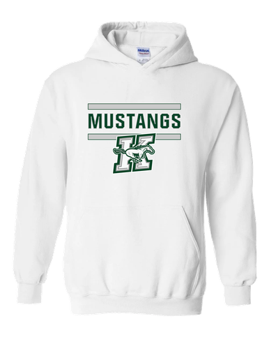Richard King Mustangs Mascot #5 Men's Hoodie