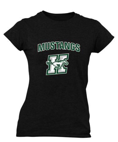 Richard King Mustangs Mascot #6 Women's SS T-Shirt