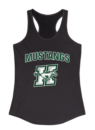 Richard King Mustangs Mascot #6 Women's Tank Top