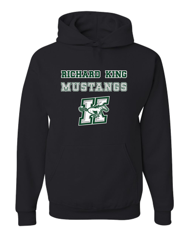 Richard King Mustangs Spirit Men's Premium Hoodie
