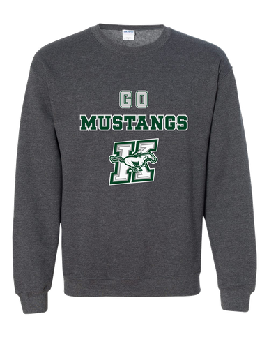 Richard King Mustangs Go Team Men's Sweatshirt