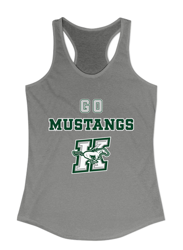 Richard King Mustangs Go Team Women's Tank Top