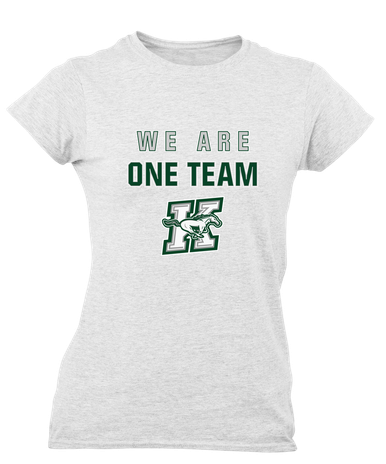 Richard King Mustangs We Are One Team Women's SS T-Shirt