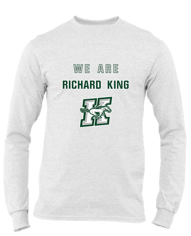 Richard King Mustangs We Are Men's LS T-Shirt