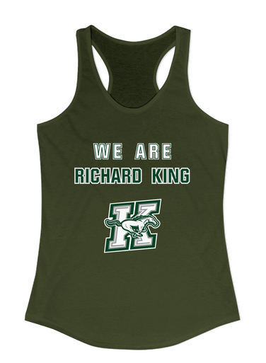Richard King Mustangs We Are Women's Tank Top