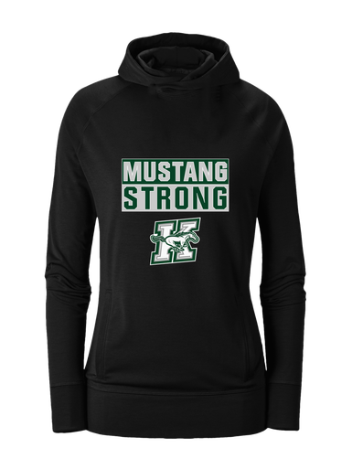 Richard King Mustangs Strong #1 Women's Hoodie