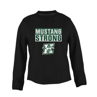 Richard King Mustangs Strong #1 Women's Sweatshirt