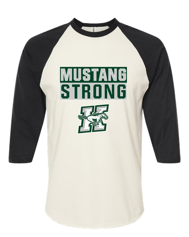 Richard King Mustangs Strong #1 Women's Baseball T-Shirt
