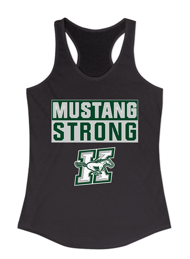 Richard King Mustangs Strong #1 Women's Tank Top