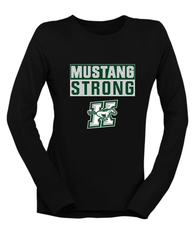Richard King Mustangs Strong #1 Women's Premium LS T-Shirt