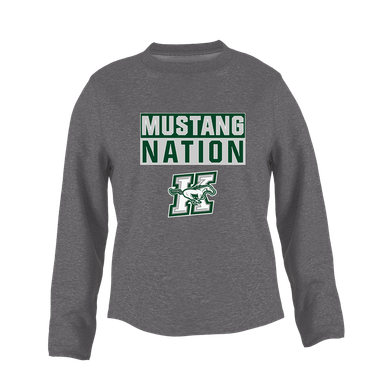 Richard King Mustangs Nation #1 Women's Sweatshirt