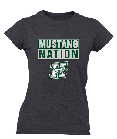 Richard King Mustangs Nation #1 Women's SS T-Shirt