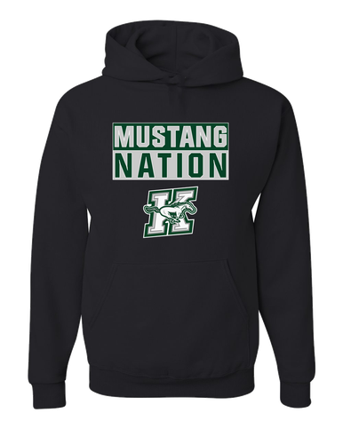 Richard King Mustangs Nation #1 Men's Premium Hoodie
