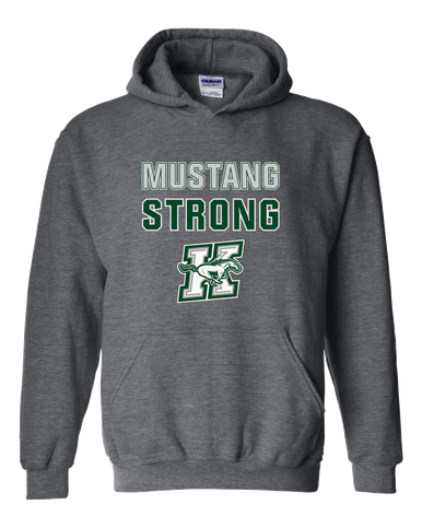 Richard King Mustangs Strong #2 Men's Hoodie