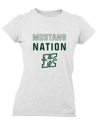Richard King Mustangs Nation #2 Women's Premium SS T-Shirt